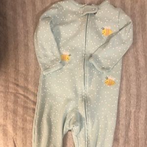 Baby girl 3 pack Carters pajamas 6 month